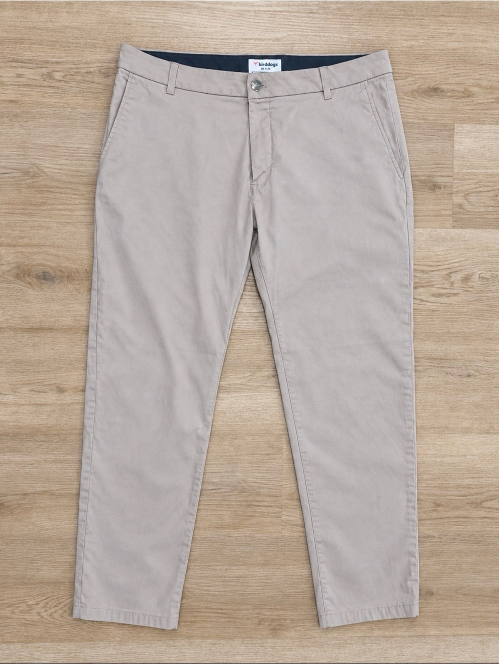 Birddogs Slim Chinos in Light Taupe